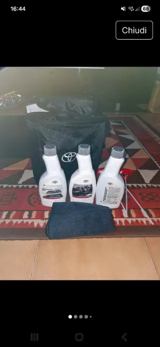 Borsa portaoggetti Toyota nera