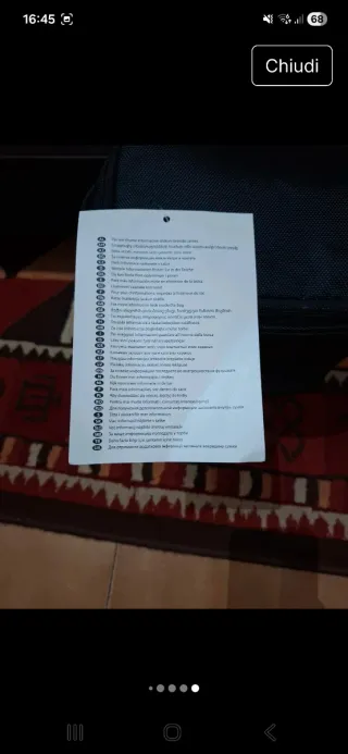 Borsa portaoggetti Toyota nera