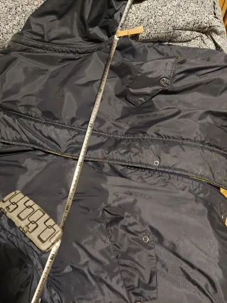 Chubasquero caballero negro multicolor