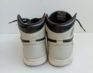 Tenis Jordan Alto Negro Gris