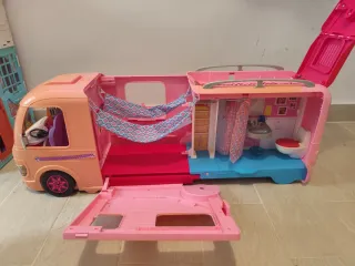 Caravana Barbie Rosa