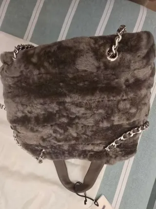 Zaino Guerra marrone tortora pelle made in Italy