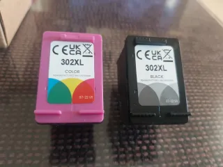 Cartuchos Tinta 302XL Color y Negro