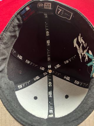 Gorra New Era Yankees Negra Bordada