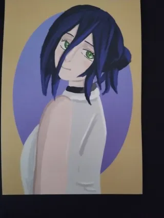 Impresión de personaje anime