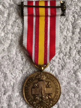 MEDALLA CRUZ ROJA ESPAÑOLA MÉRITO CONSTANCIA