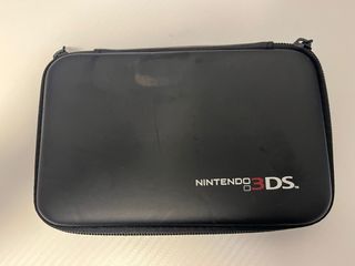 Nintendo 3DS rossa + Custodia + 3 Giochi + caricabatterie