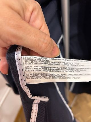 Americana H.E. by Mango Azul Talla M