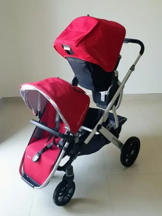 Uppababy Vista + Asiento Adicional + Accesorios