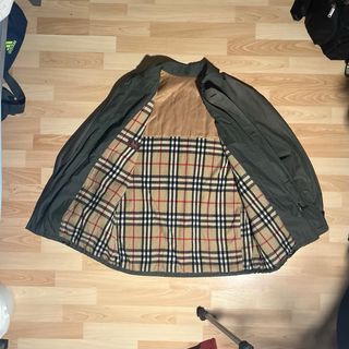 Chaqueta Burberry London Original Verde Oliva