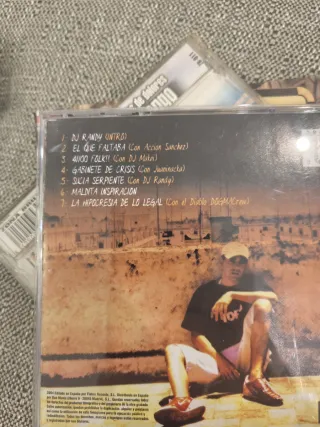 5 cds de hip hop español a 10e cada uno