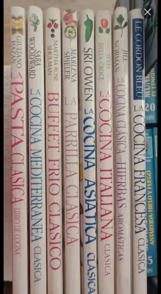 LIBROS COCINA CLÁSICA INTERNACIONAL