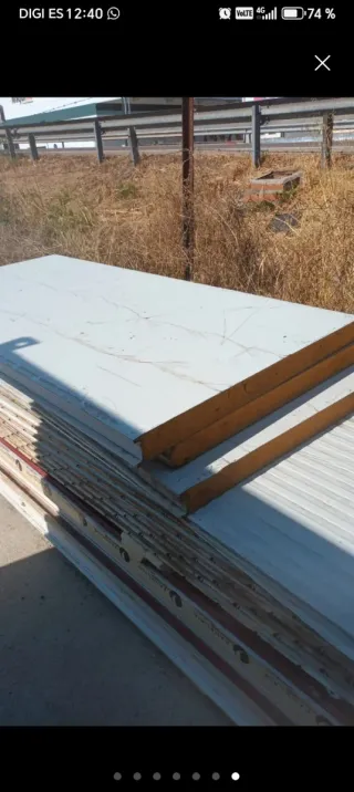 Pannello sandwich Chapa da cinque metri