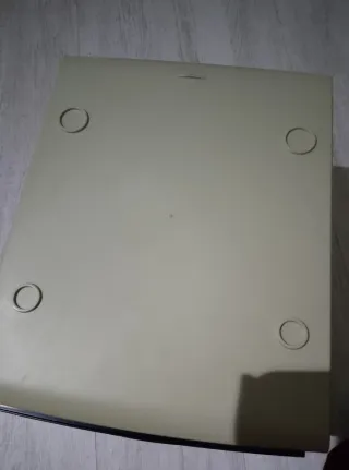 Organizador escritorio 5 cajones beige/negro