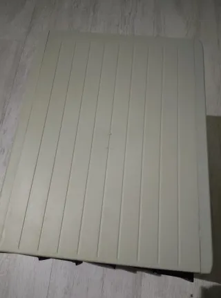 Organizador escritorio 5 cajones beige/negro