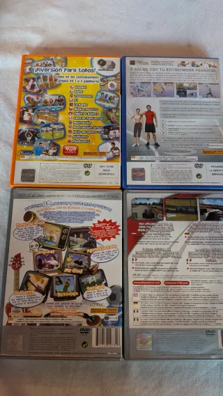 Pacchetto EyeToy con 4 giochi PS2