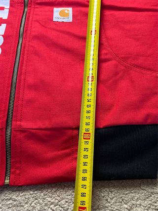 Chaqueta Bomber Carhartt x Marlboro Roja