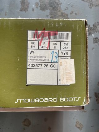 Botas Snowboard Salomon Talla [40,5]