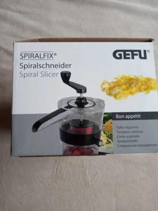 Cortador de verduras en espirales.