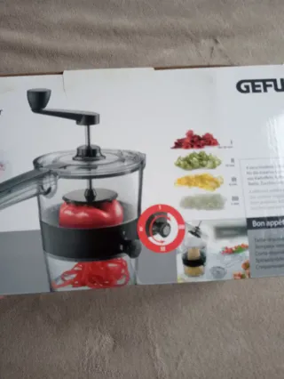 Cortador de verduras en espirales.