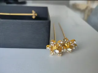 Aderezo Fallera Niña/Adolescente Dorado