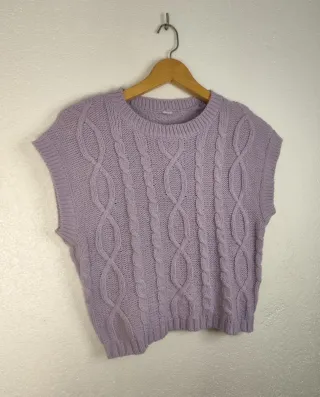 Chaleco punto lila Zeeman Talla S