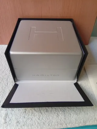 🇨🇭Caja reloj HAMILTON