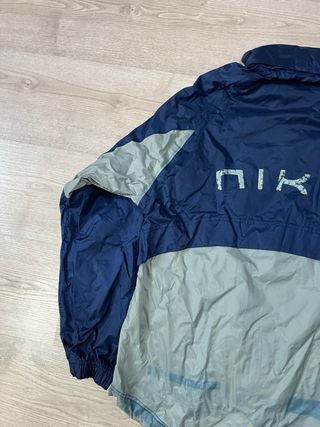 Chaqueta Nike Azul y Gris