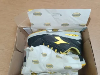Zapatos seguridad Diadora Talla 45 Negro/Amarillo