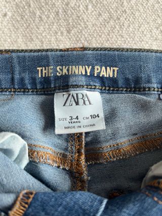 Vaqueros niño 3 unidades