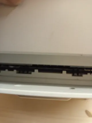 Impresora HP Multifunción Blanca y Gris