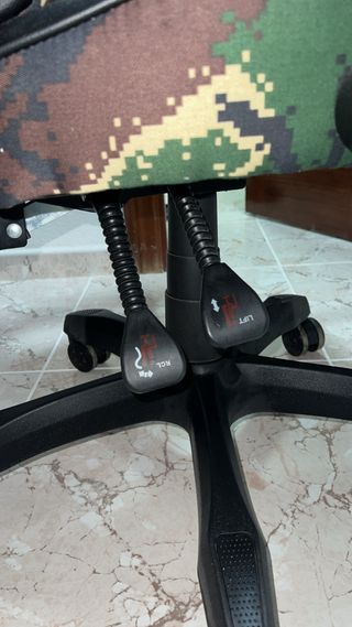 Silla Gaming/Escritorio Ergonómica Negra y verde