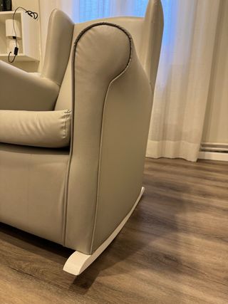 Butaca Mecedora Lactancia Gris