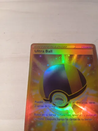 Carta Entrenador Ultra Ball Pokémon