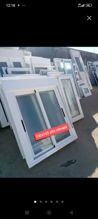 Balconera aluminio 150x227