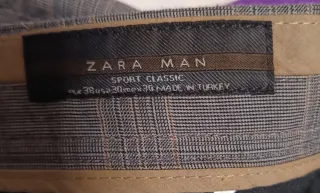 Pantalón de cuadros hombre