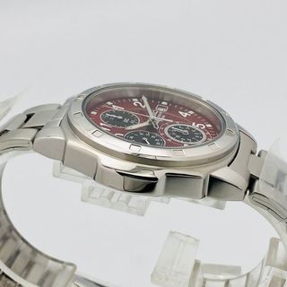 Relógio Seiko Chronograph Red Dial 7T92 0CA0 Novo