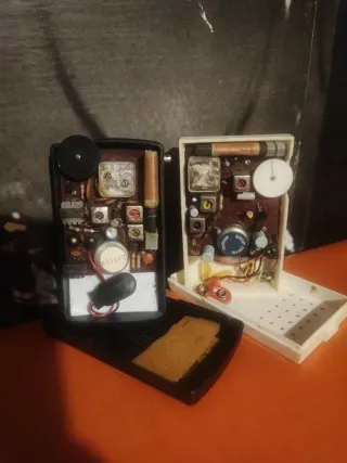 2 Radio portatile d'epoca Criss Bizou