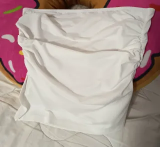 Top blanco Shein blanco