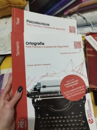 Lote libros oposición