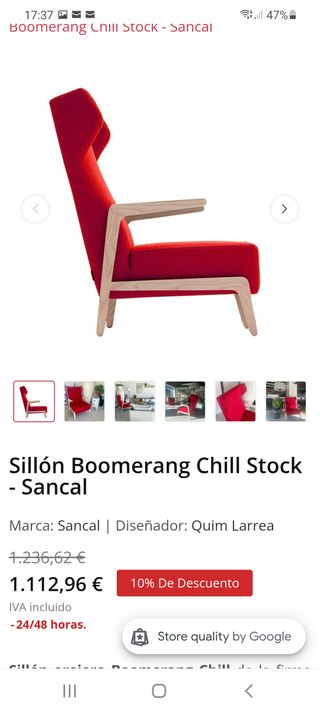 Sillon orejero SANCAL