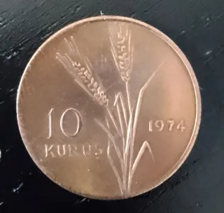 Turchia: 3 monete 5/10 lire + 10 kurus