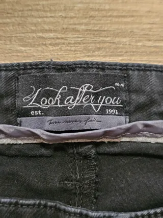 Pantaloni cargo uomo neri