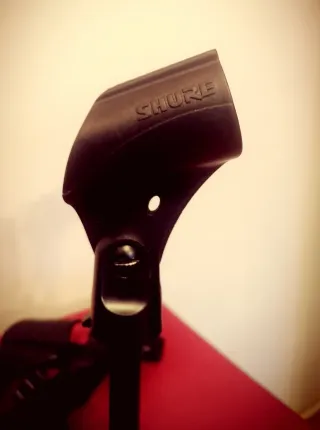 3 SHURE NUEVOS Micro Pies Soporte Micrófono DJ