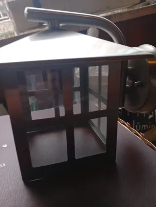 2 Faroles Jardín Exterior