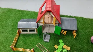 Granja Playmobil con animales y accesorios
