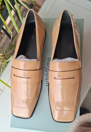 Mocasin Vegano Urbanima Taupe Talla 38