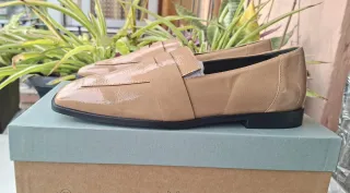 Mocasin Vegano Urbanima Taupe Talla 38