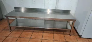 Mesa de trabajo acero inoxidable