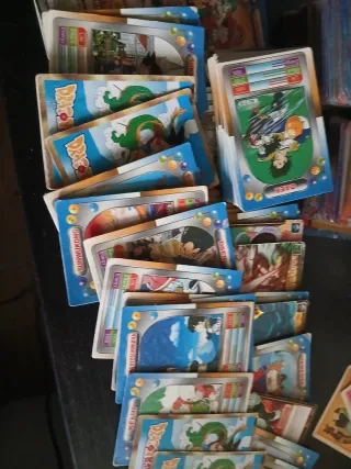 Lote mas de 50 cartas Dragon Ball Z y GT